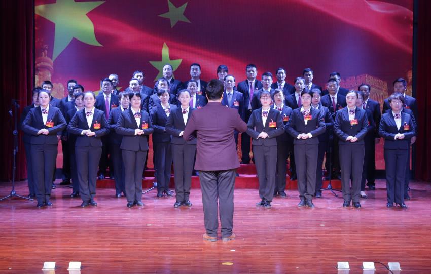 LETOU.COM乐投2019年度工作动员大会---大合唱《团结就是力量》、《我爱你中国》